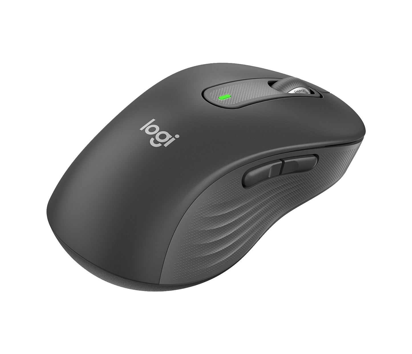 Logitech Signature M650 L LEFT - Ratón - tamaño completo - zurdo - inalámbrico - 2.4 GHz, Bluetooth - receptor de USB Logitech Logi Bolt - grafito Guatemala