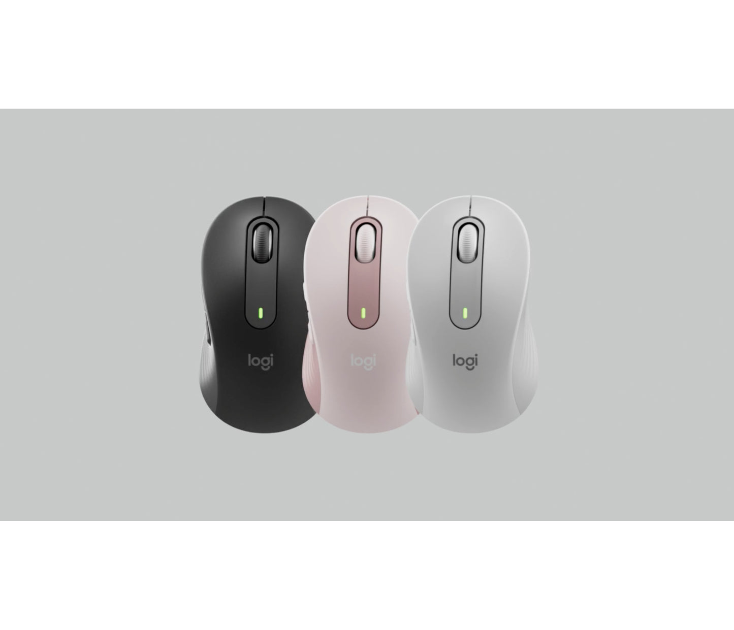 Logitech Signature M650 L LEFT - Ratón - tamaño completo - zurdo - inalámbrico - 2.4 GHz, Bluetooth - receptor de USB Logitech Logi Bolt - grafito Guatemala