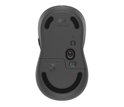 Logitech Signature M650 L LEFT - Ratón - tamaño completo - zurdo - inalámbrico - 2.4 GHz, Bluetooth - receptor de USB Logitech Logi Bolt - grafito Guatemala