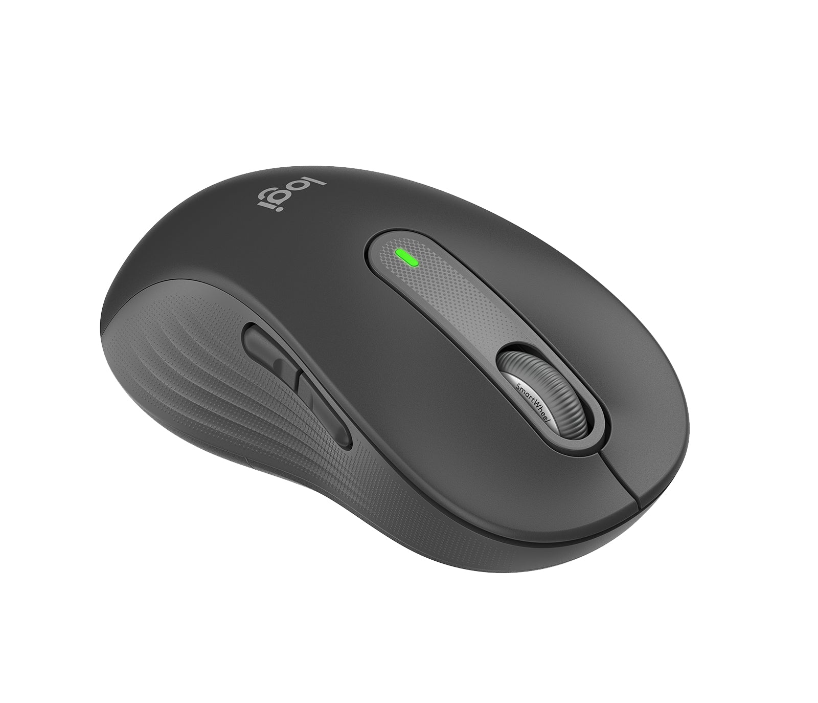 Logitech Signature M650 L LEFT - Ratón - tamaño completo - zurdo - inalámbrico - 2.4 GHz, Bluetooth - receptor de USB Logitech Logi Bolt - grafito Guatemala