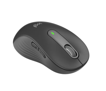 Logitech Signature M650 L LEFT - Ratón - tamaño completo - zurdo - inalámbrico - 2.4 GHz, Bluetooth - receptor de USB Logitech Logi Bolt - grafito Guatemala