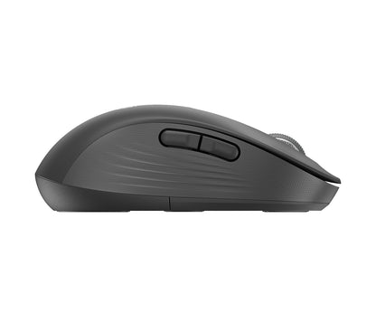 Logitech Signature M650 L LEFT - Ratón - tamaño completo - zurdo - inalámbrico - 2.4 GHz, Bluetooth - receptor de USB Logitech Logi Bolt - grafito Guatemala