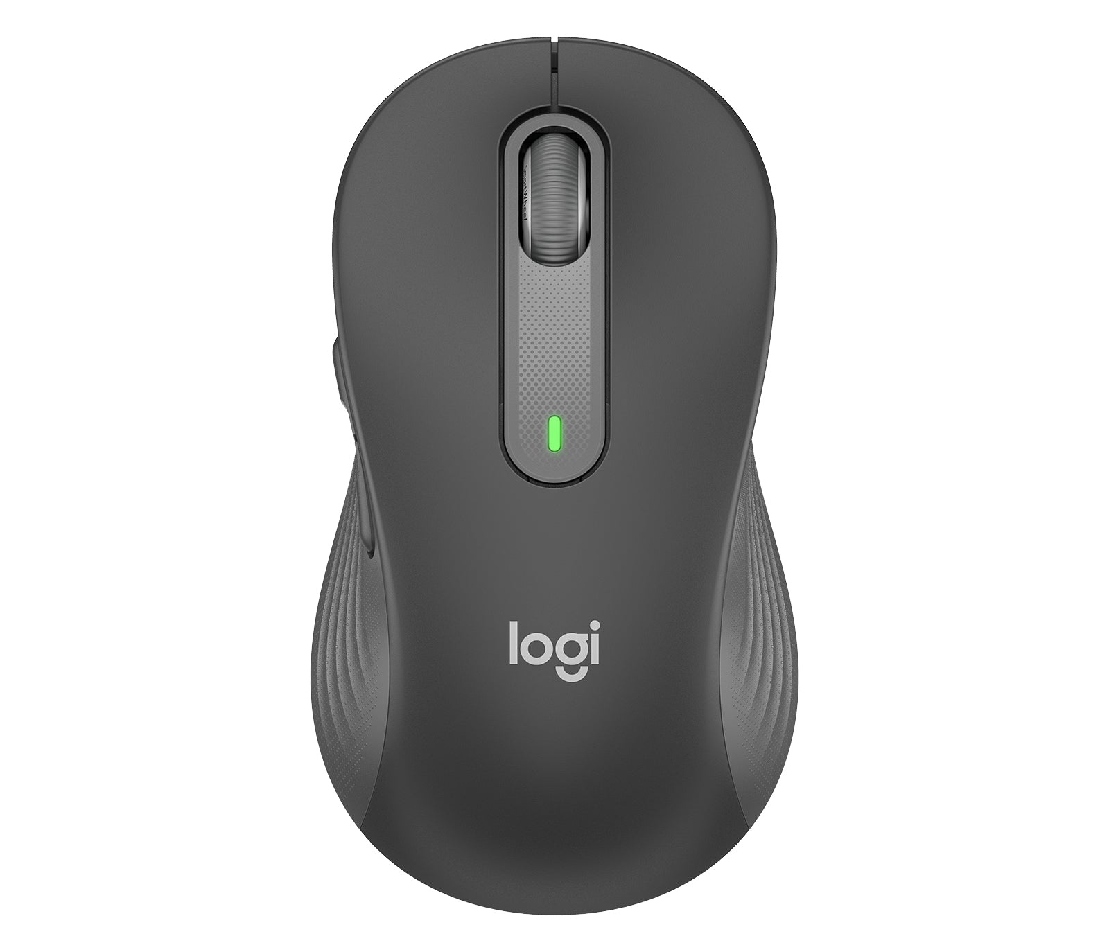 Logitech Signature M650 L - Ratón - tamaño completo - diestro - inalámbrico - 2.4 GHz Bluetooth - receptor de USB Logitech Logi Bolt - grafito Guatemala