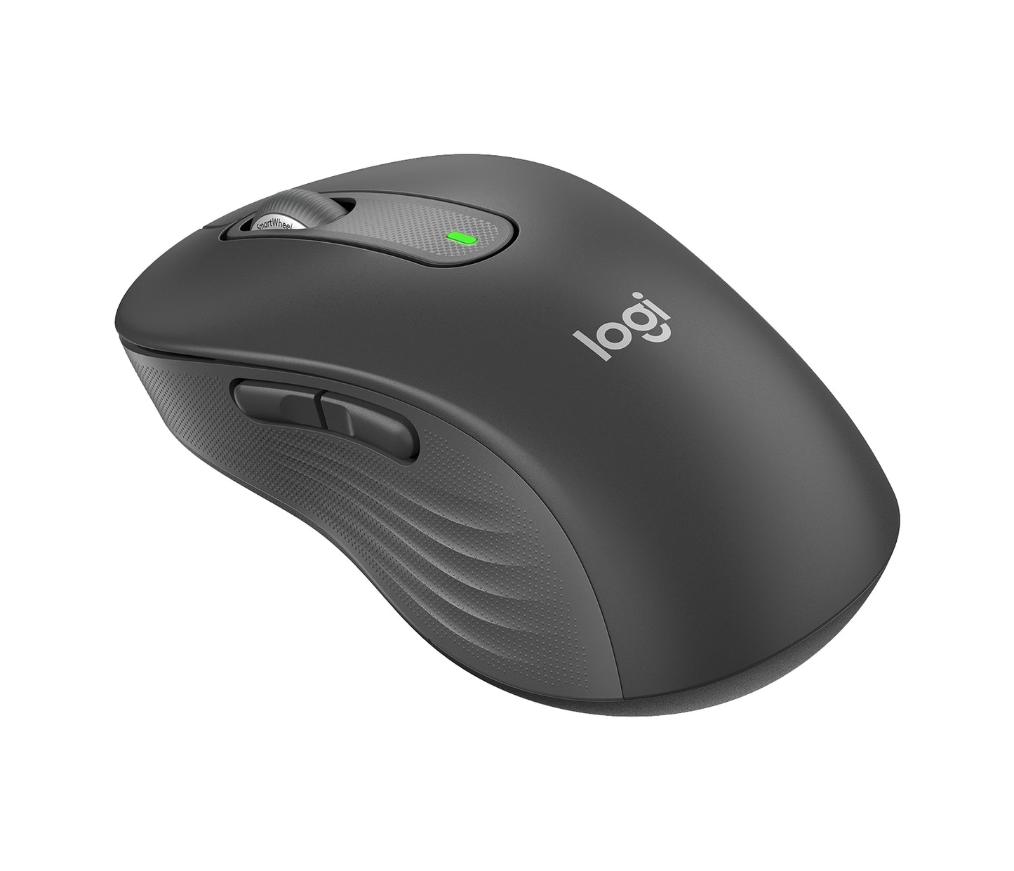 Logitech Signature M650 L - Ratón - tamaño completo - diestro - inalámbrico - 2.4 GHz Bluetooth - receptor de USB Logitech Logi Bolt - grafito Guatemala