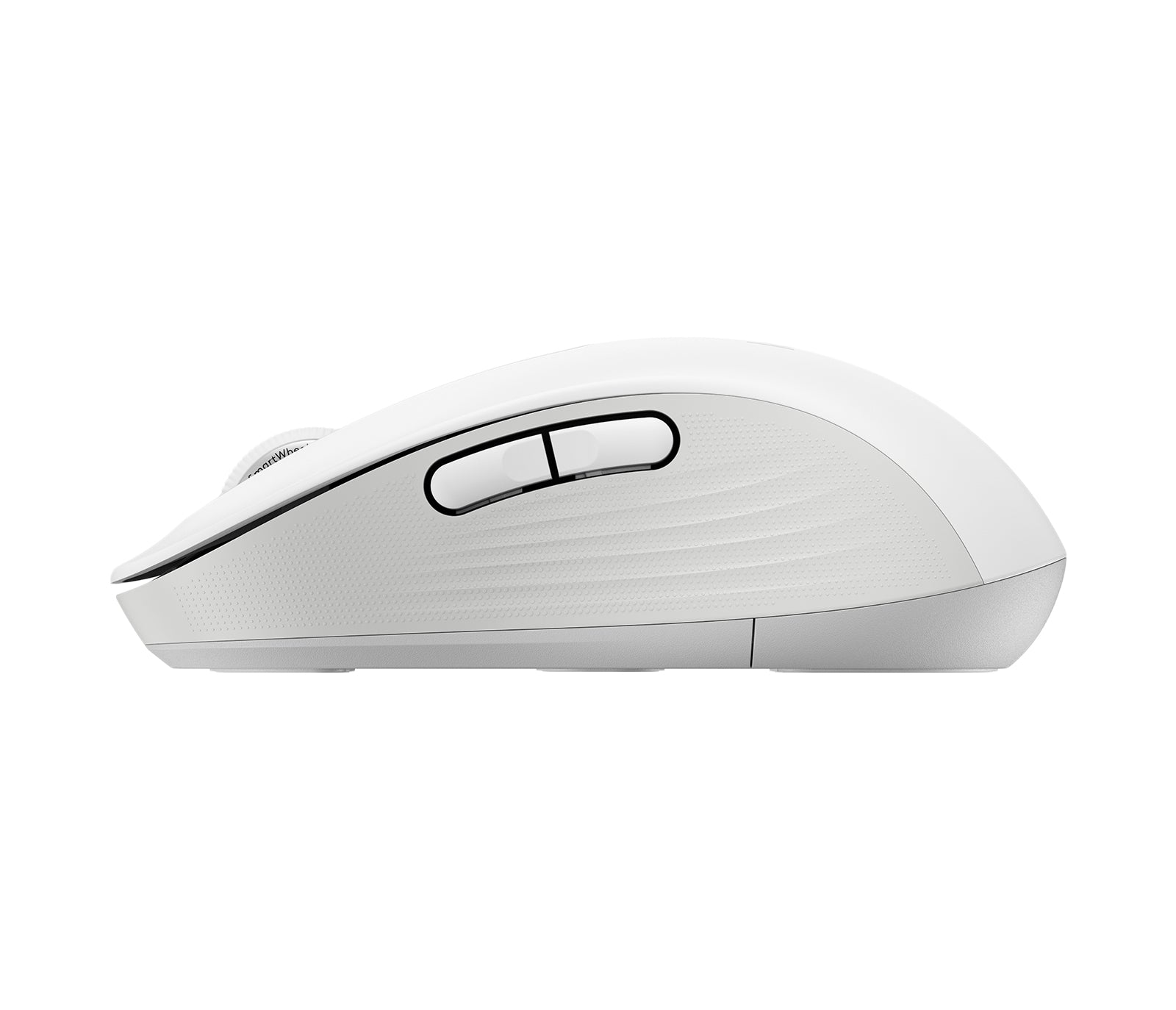 Logitech Signature M650 L - Ratón - tamaño grande - óptico - 5 botones - inalámbrico - Bluetooth 2.4 GHz - receptor de USB Logitech Logi Bolt - blanco hueso Guatemala