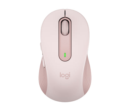 Logitech Signature M650 - Ratón - manos pequeñas - diestro y zurdo - inalámbrico - 2.4 GHz Bluetooth - receptor de USB Logitech Logi Bolt - rosa Guatemala