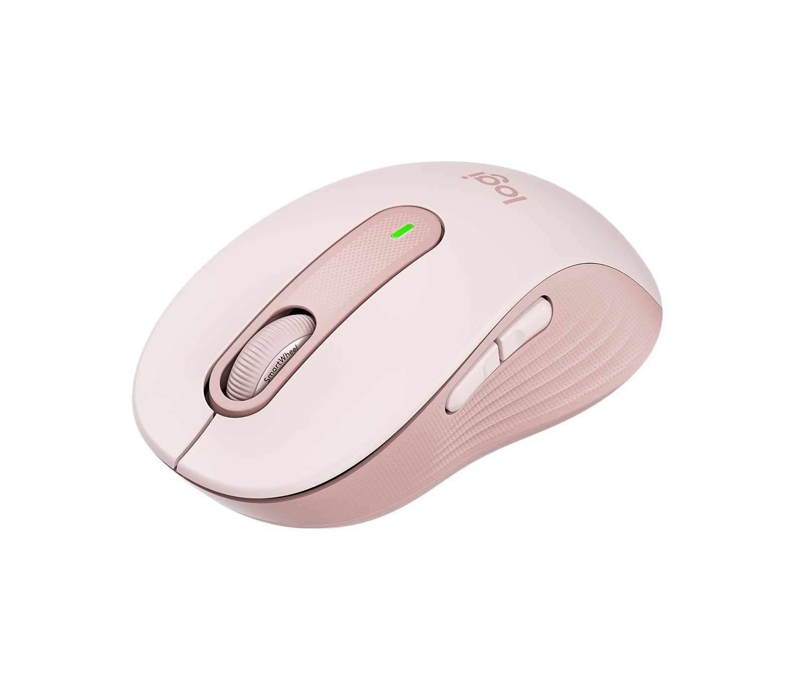 Logitech Signature M650 - Ratón - manos pequeñas - diestro y zurdo - inalámbrico - 2.4 GHz Bluetooth - receptor de USB Logitech Logi Bolt - rosa Guatemala