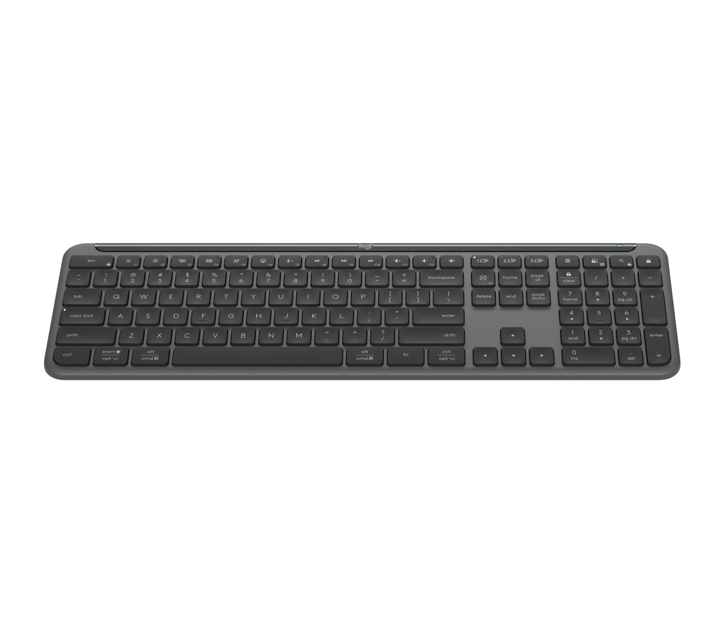 Logitech Signature Slim K950 - Keyboard - Spanish - Graphite Guatemala