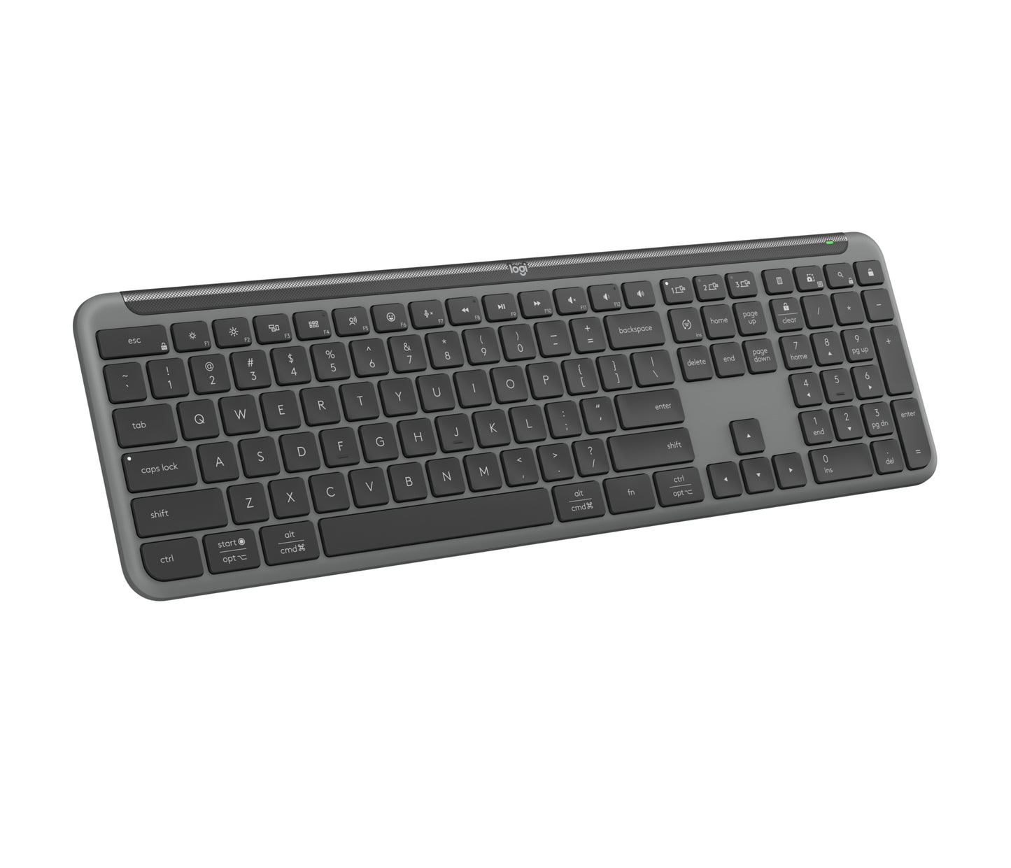 Logitech Signature Slim K950 - Keyboard - Spanish - Graphite Guatemala