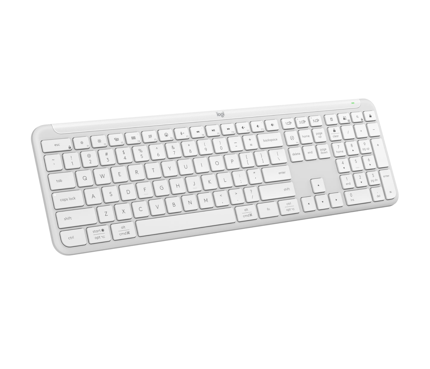 Logitech Signature Slim K950 - Keyboard - Spanish - Off white Guatemala
