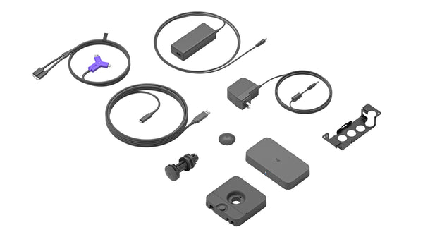 Logitech Swytch Laptop Link for Video Conferencing in Meeting Rooms - Hub - 2 x HDMI + 1 x SuperSpeed USB + 2 x USB-C - sobremesa Guatemala