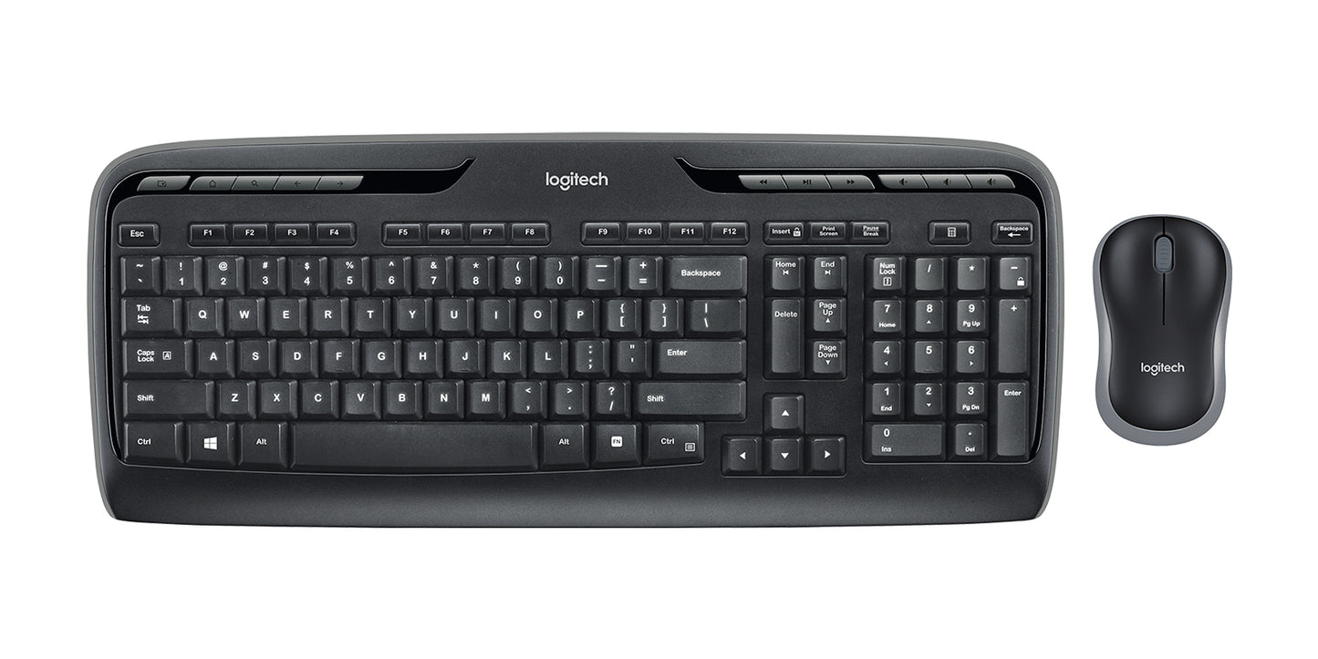 Logitech Wireless Desktop MK320 - Juego de teclado y ratón - inalámbrico - 2.4 GHz Guatemala
