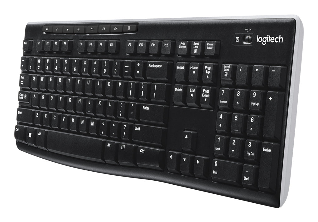 Logitech Wireless Keyboard K270 - Teclado - inalámbrico - 2.4 GHz Guatemala