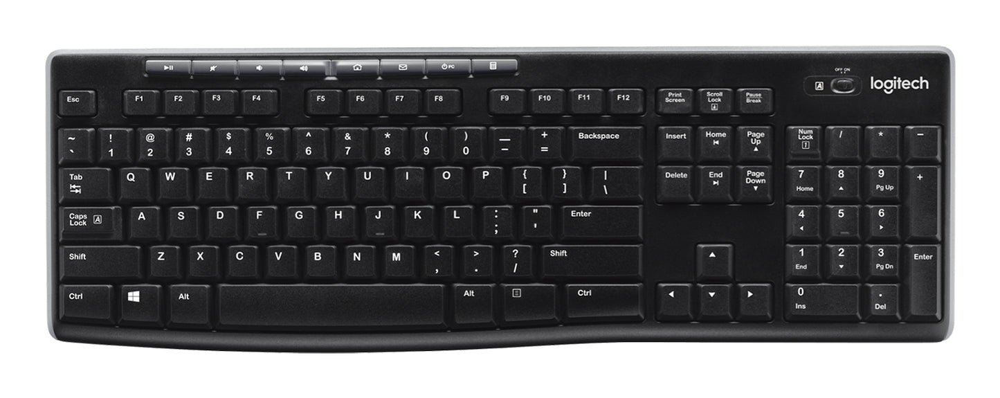 Logitech Wireless Keyboard K270 - Teclado - inalámbrico - 2.4 GHz Guatemala