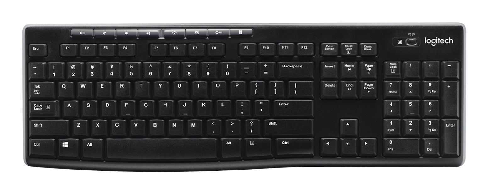 Logitech Wireless Keyboard K270 - Teclado - inalámbrico - 2.4 GHz Guatemala