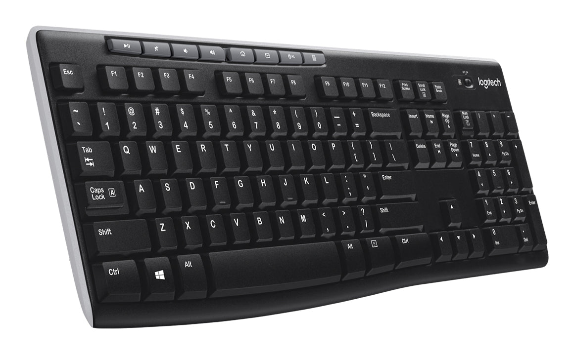 Logitech Wireless Keyboard K270 - Teclado - inalámbrico - 2.4 GHz Guatemala