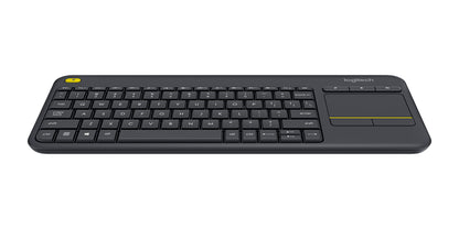 Logitech Wireless Touch Keyboard K400 Plus - Teclado - con panel táctil - inalámbrico - 2.4 GHz - negro Guatemala