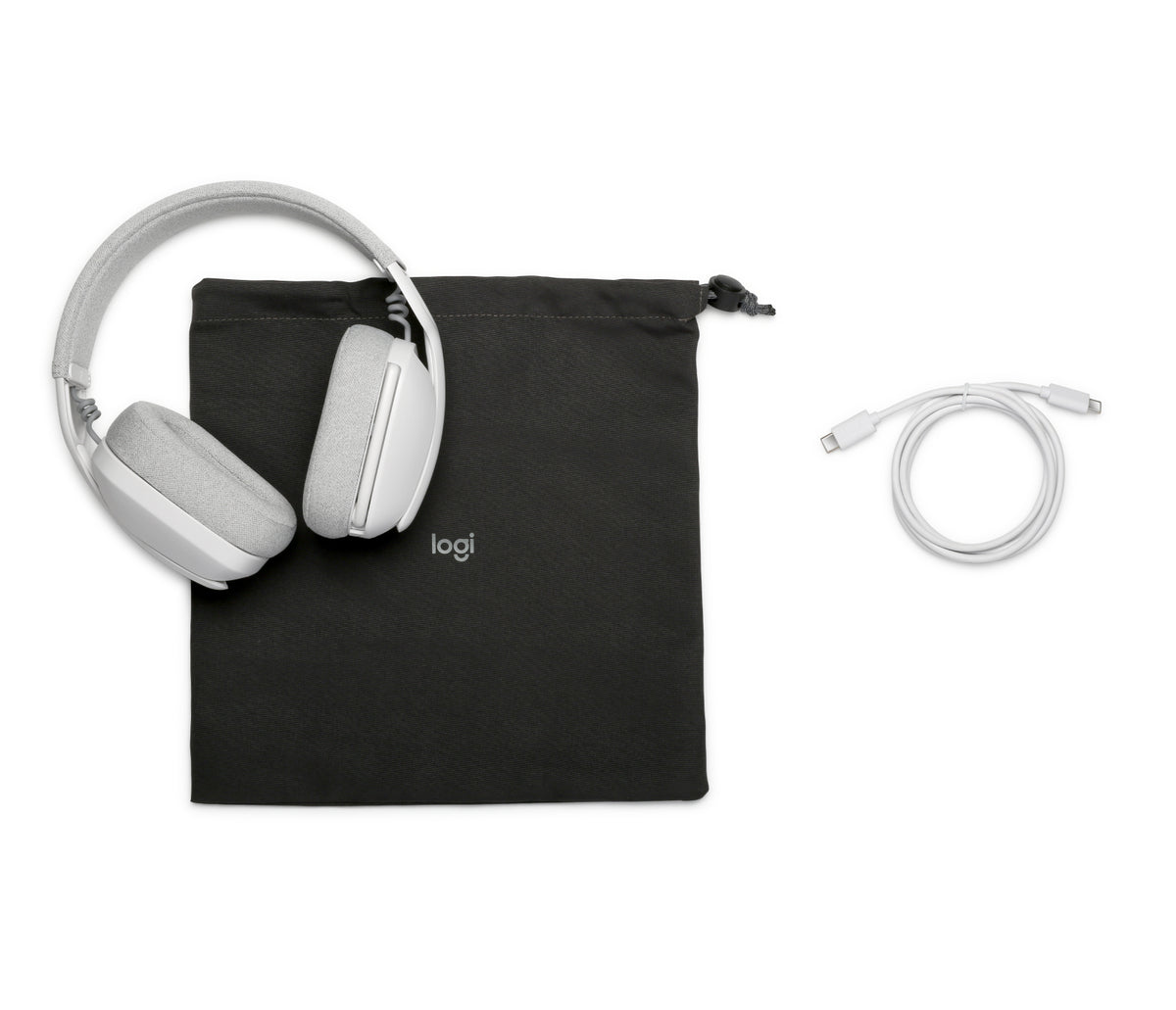 Logitech Zone Vibe 100 - Auricular - tamaño completo - Bluetooth - inalámbrico - blanco hueso Guatemala
