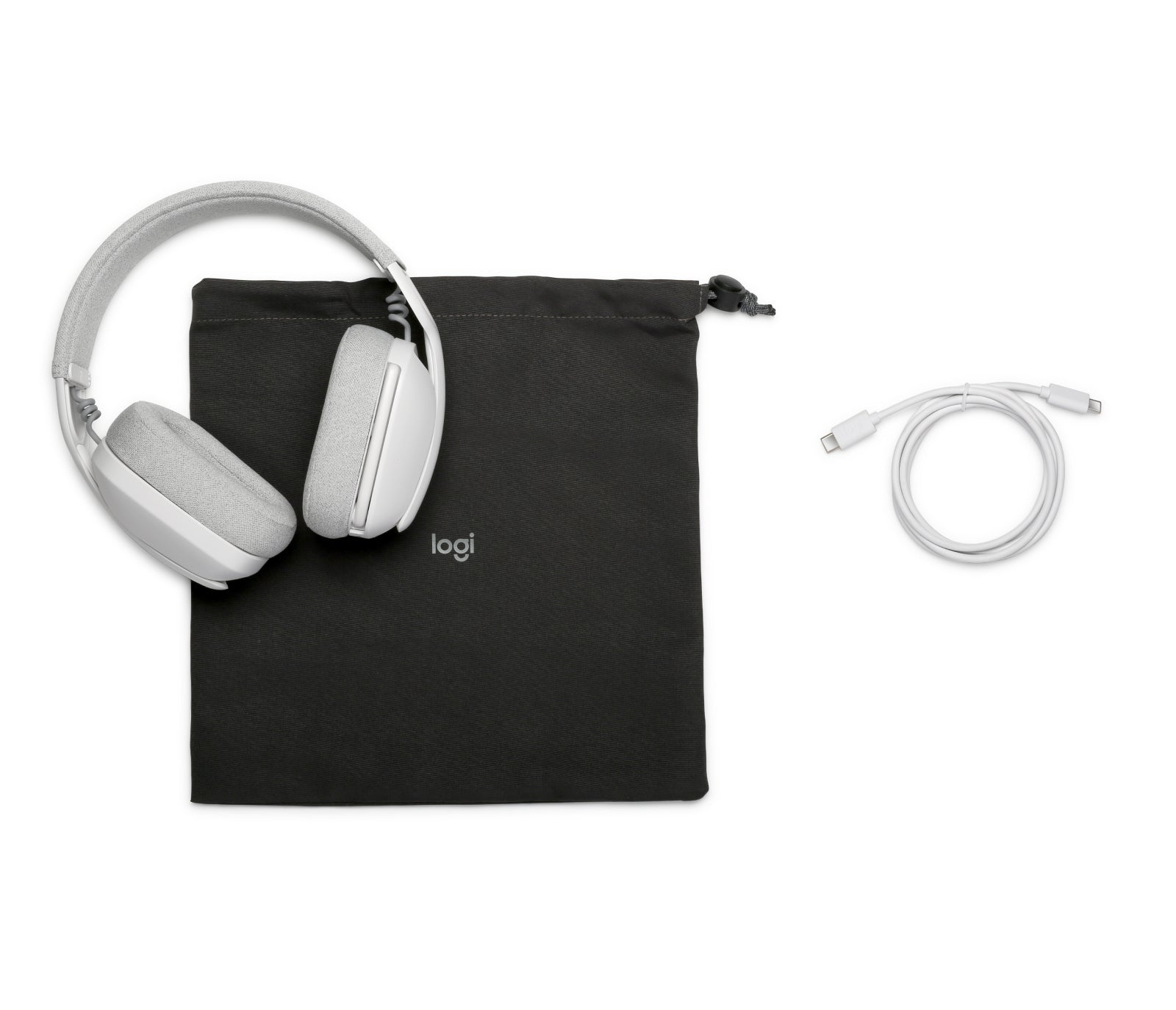 Logitech Zone Vibe 100 - Auricular - tamaño completo - Bluetooth - inalámbrico - blanco hueso Guatemala