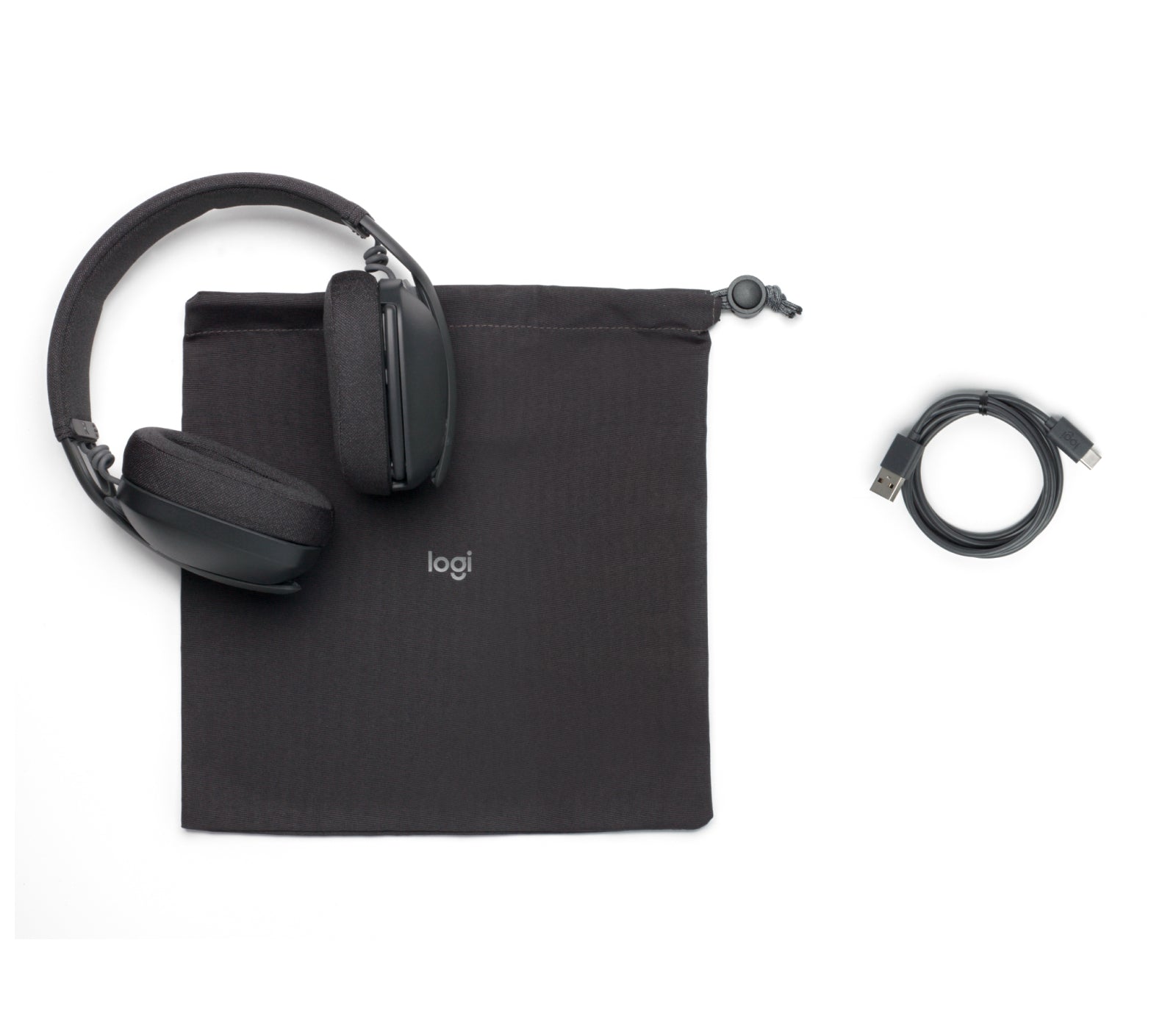 Logitech Zone Vibe 100 - Auricular - tamaño completo - Bluetooth - inalámbrico - grafito Guatemala