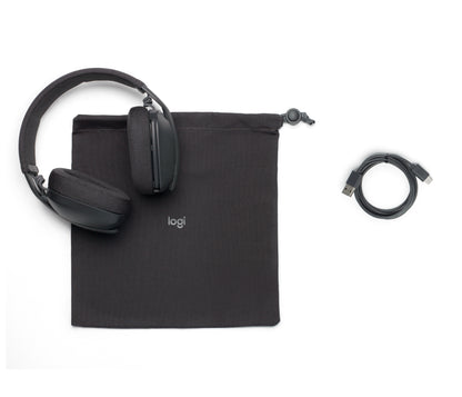 Logitech Zone Vibe 100 - Auricular - tamaño completo - Bluetooth - inalámbrico - grafito Guatemala