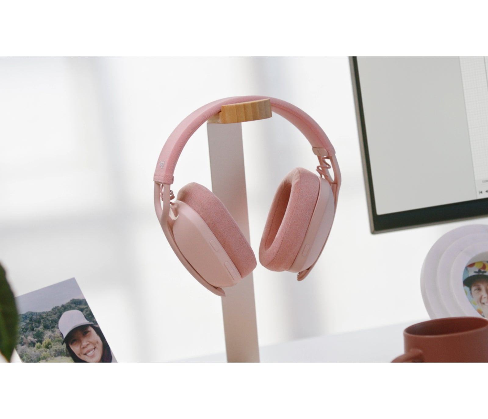 Logitech Zone Vibe 100 - Auricular - tamaño completo - Bluetooth - inalámbrico - rosa Guatemala