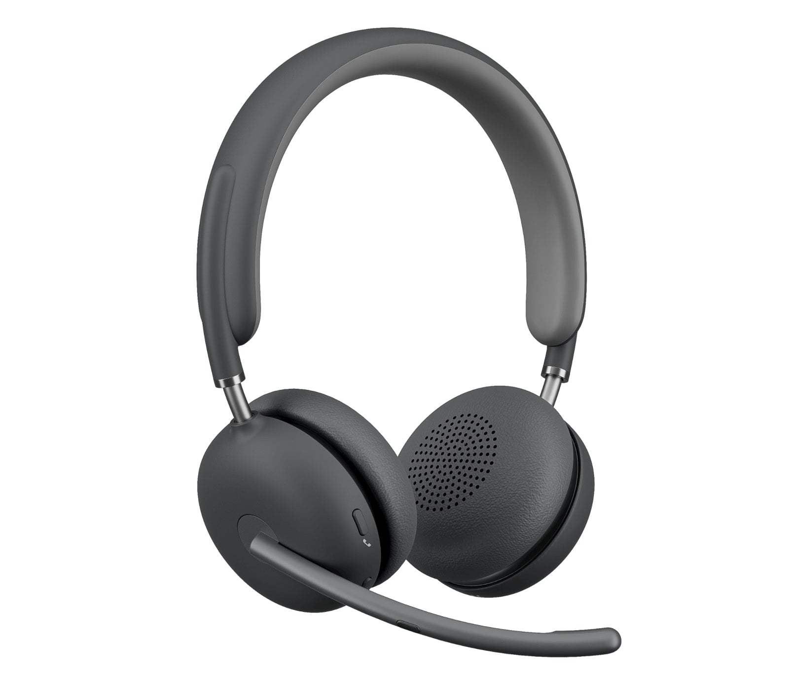 Logitech Zone Wireless 2 Premium Noise Canceling Headset with Hybrid ANC Certified for Zoom Google Meet Google Voice Fast Pair Graphite - Auricular - en oreja - Bluetooth - inalámbrico - cancelación de sonido activo - USB-C a través de adaptador Bluetooth - grafito - Certificado por Google Meet Guatemala