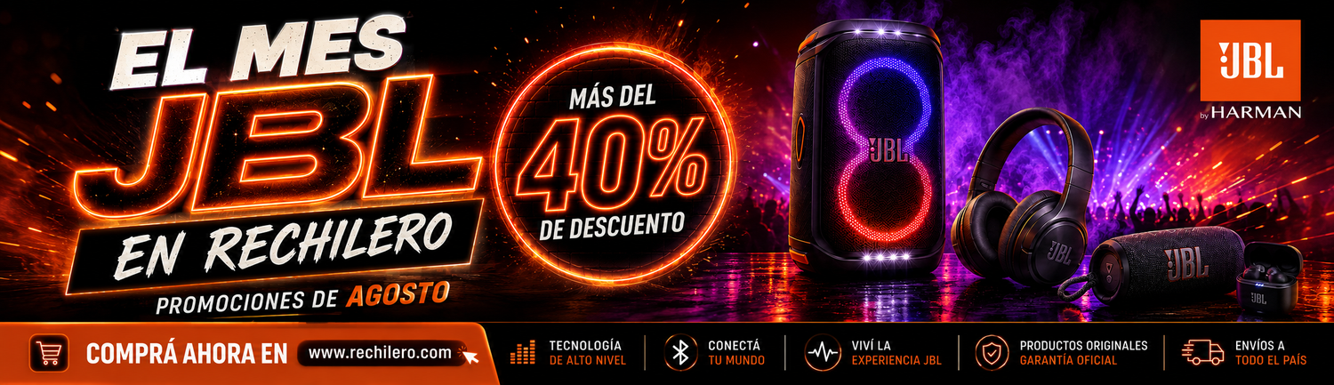 El mes JBL en RECHILERO - más del 40% de descuento