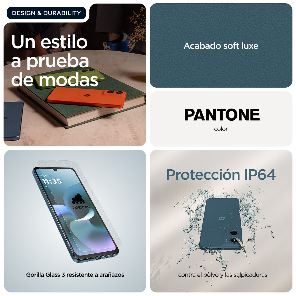 Motorola - 4 GB G06 - Smartphone - Android - 128 GB - Tapest Guatemala