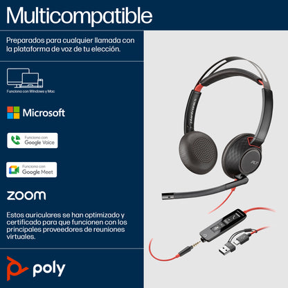 Poly Blackwire - 5220 - Handset Guatemala