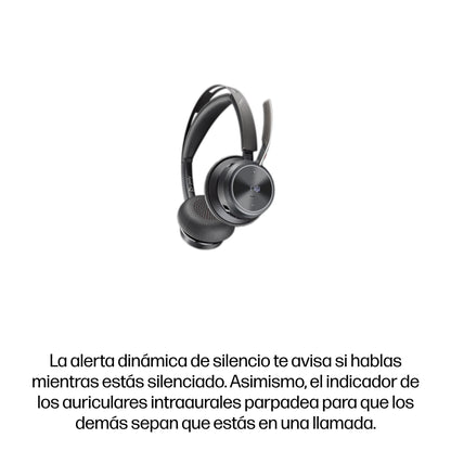 POLY - Headset - Voyager Focus 2 Microsoft Guatemala