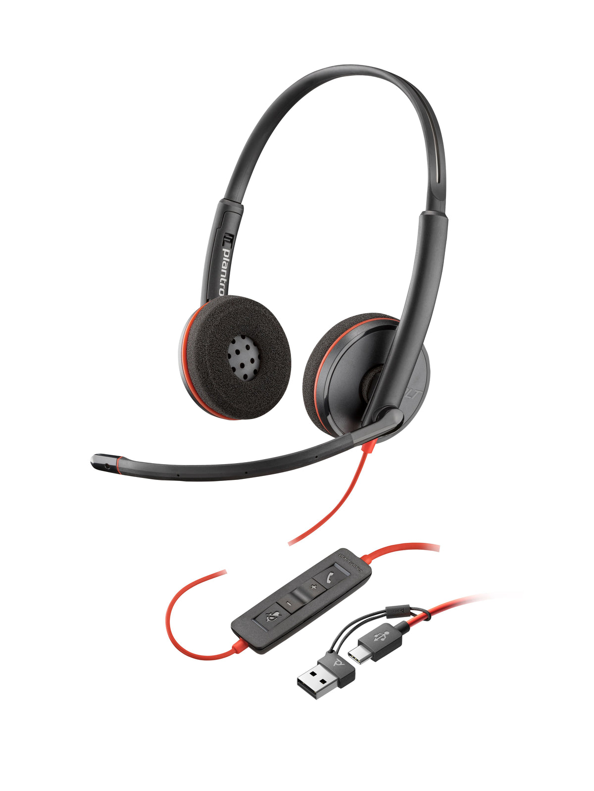 POLY - Headset - Wired - Blackwire 3220 Stereo USB-C He Guatemala
