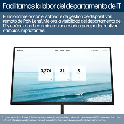 POLY - Smart Camera - Studio E60 4K MPTZ with 12x O Guatemala