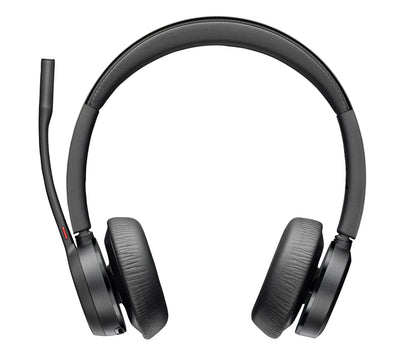 Poly Voyager 4320-M - Auricular - en oreja - Bluetooth - inalámbrico cableado - USB-A a través de adaptador Bluetooth - negro - Certificado para Equipos de Microsoft Certificado por Zoom Guatemala