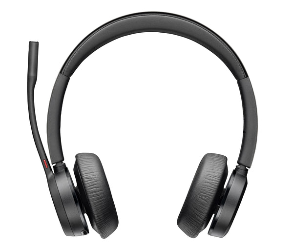 Poly Voyager 4320-M - Auricular - en oreja - Bluetooth - inalámbrico cableado - USB-A a través de adaptador Bluetooth - negro - Certificado para Equipos de Microsoft Certificado por Zoom Guatemala