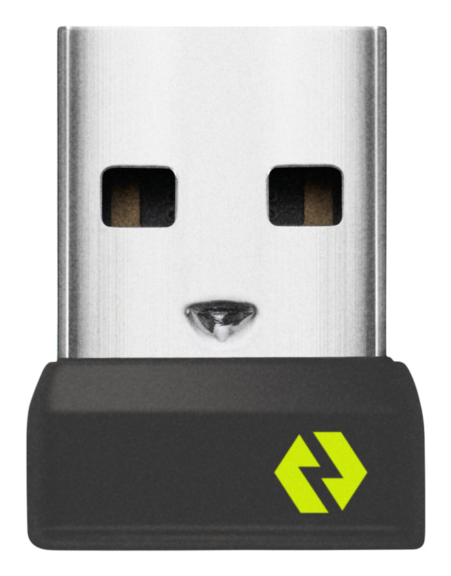Receptor USB inalámbrico Logitech Logi Bolt (956-000007) â€” conéctate sin cables a tus teclados y ratones Logitech compatibles con Logi Bolt con seguridad cifrada alcance de hasta 10 m y soporte para hasta 6 dispositivos con un solo receptor USB-A. Ultra compacto plug-and-play y compatible con Windows macOS Linux y Chrome OS. Perfecto como repuesto o para espacios de trabajo con múltiples periféricos inalámbricos. Guatemala