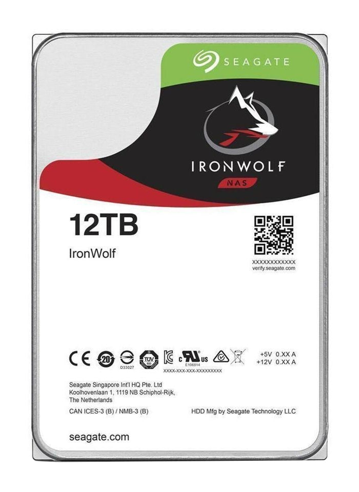 Seagate - Hard drive - Internal hard drive - 12 TB - 3.5" - 7200 rpm - SATA - NAS Guatemala