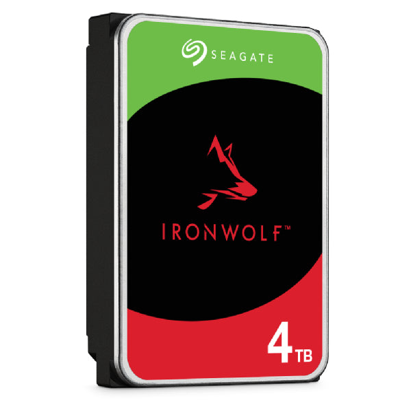 Seagate IronWolf ST4000VN006 - Disco duro - 4 TB - interno - SATA 6Gb/s - 5400 rpm - búfer: 256 MB - con Recuperación de datos Seagate Rescue de 3 años Guatemala