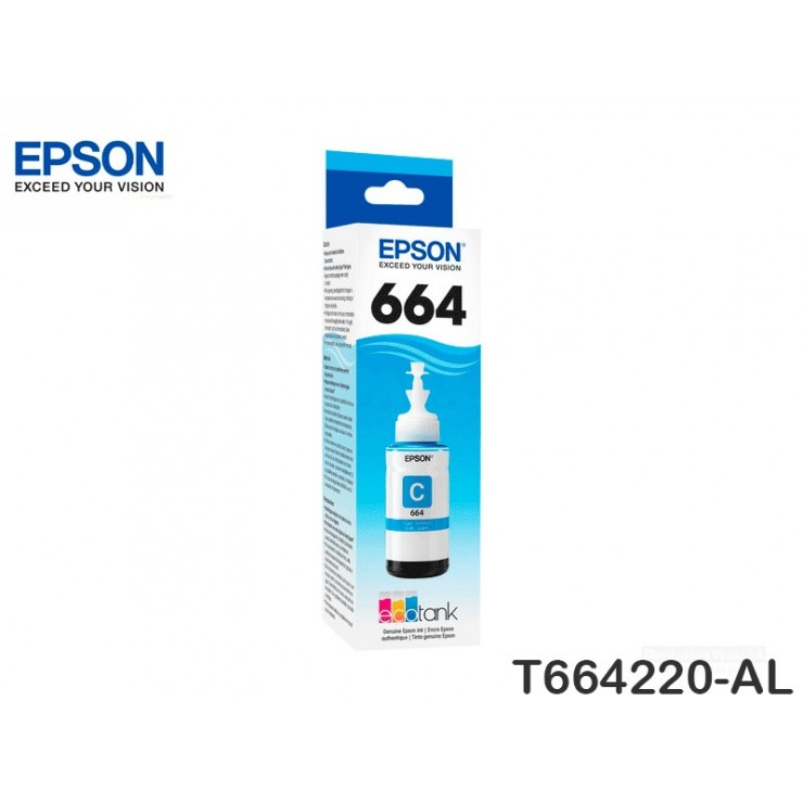 Tinta Epson 664 Cian 70 ml T664220-AL
