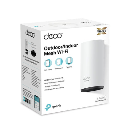 TP-LINK Deco X50-Outdoor V1 - Sistema Wi-Fi - (enrutador) - malla 1GbE - Wi-Fi 6 - Doble banda Guatemala