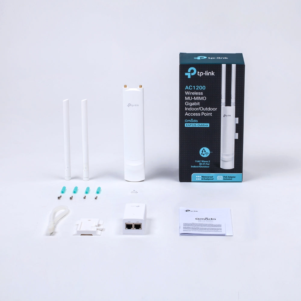 TP-Link EAP225-Outdoor - Punto de acceso inalámbrico - Wi-Fi 5 - 2.4 GHz 5 GHz Guatemala