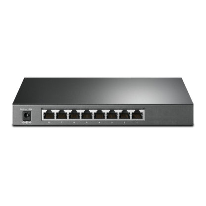 TP-Link JetStream TL-SG2008P - V1 - conmutador - inteligente - 4 x 10/100/1000 + 4 x 10/100/1000 (PoE+) - sobremesa - PoE+ (62 W) Guatemala