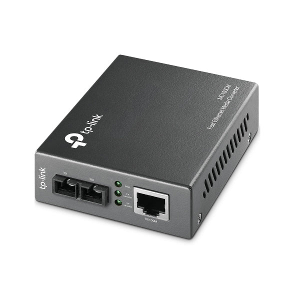 TP-Link MC100CM - Conversor de soportes de fibra - 100Mb LAN - 10Base-T 100Base-FX 100Base-TX - RJ-45 / modo múltiple SC - hasta 2 km - 1310 nm Guatemala