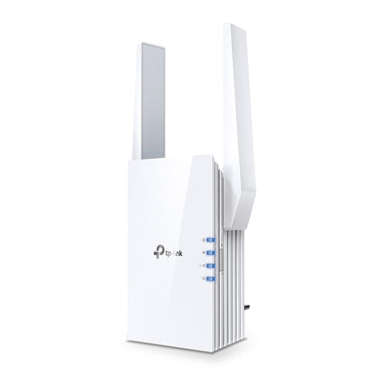 TP-Link RE505X - AX1500 Wi-Fi 6 Range Extender - Speed 300Mbps at 2.4GHz + 867Mbps at 5GHz-2 × External Antennas - 1 × 10/100Mbps Port - Wall Plugged Guatemala