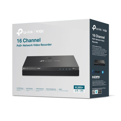 TP-Link - Standalone NVR - 16 Video Channels - VIGI NVR2016H-16MP Guatemala