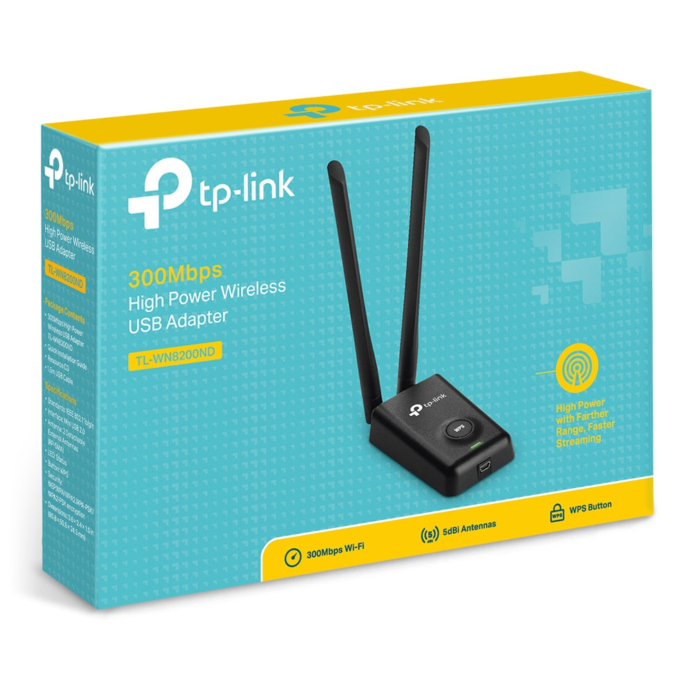 TP-Link TL-WN8200ND - Adaptador de red - USB - 802.11b/g/n Guatemala