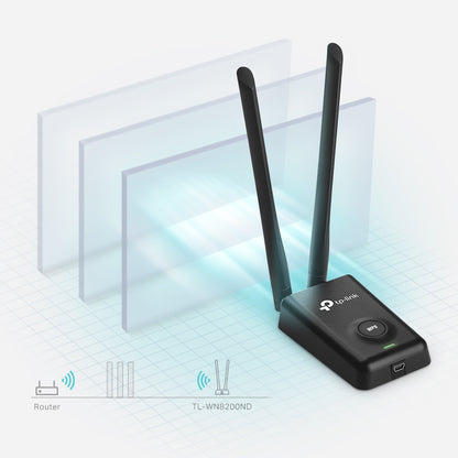 TP-Link TL-WN8200ND - Adaptador de red - USB - 802.11b/g/n Guatemala