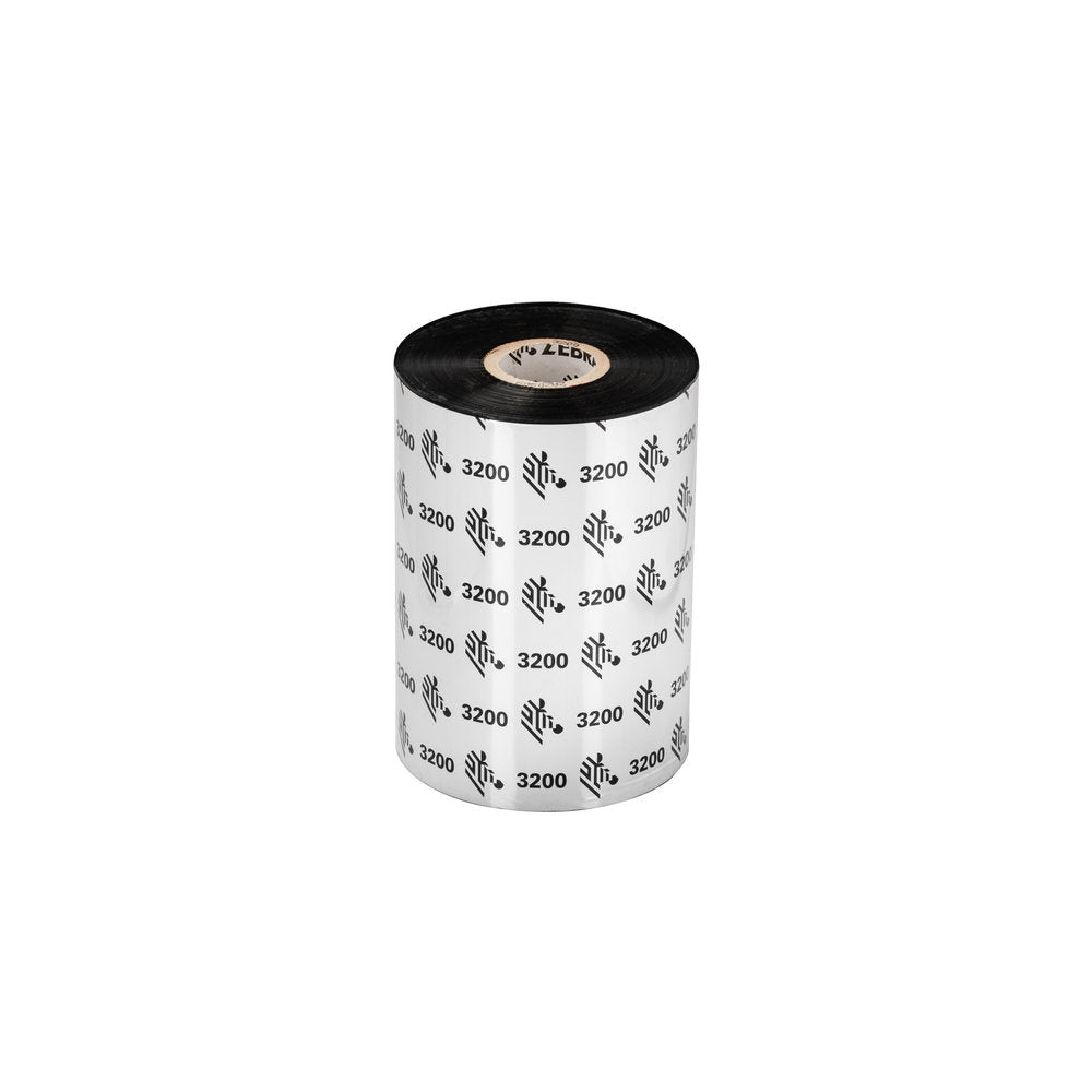 Zebra 3200 Wax/Resin - Paquete de 6 - negro - 110 mm x 450 m - recarga de cinta de impresión (transferencia térmica) - para Zebra R-140, R4Mplus, S4M; PAX 110, 170, R110; Xi Series 110, 140, 170, 220, R110 Guatemala