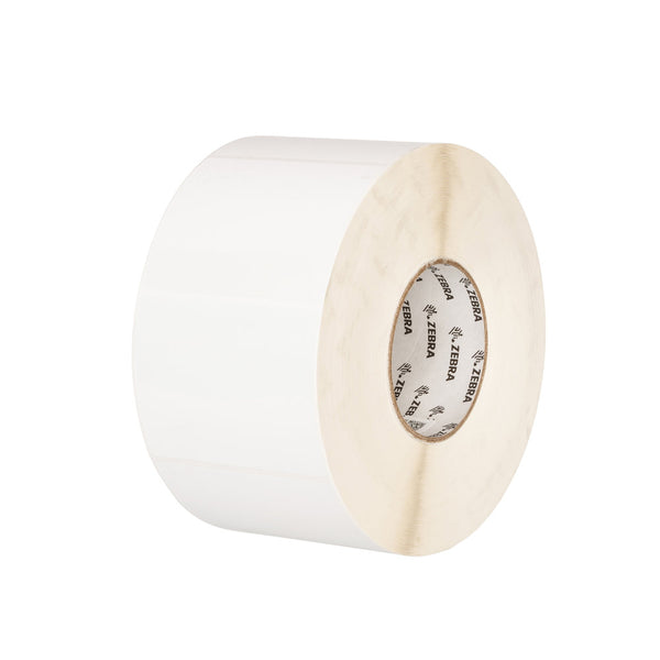 Zebra Z-Select 4000T - Papel - ultrasuave - adhesivo acrílico permanente - con revestimiento - perforado - blanco brillante - 101.6 x 152.4 mm 3800 etiqueta(s) (4 bobina(s) x 950 etiquetas Guatemala