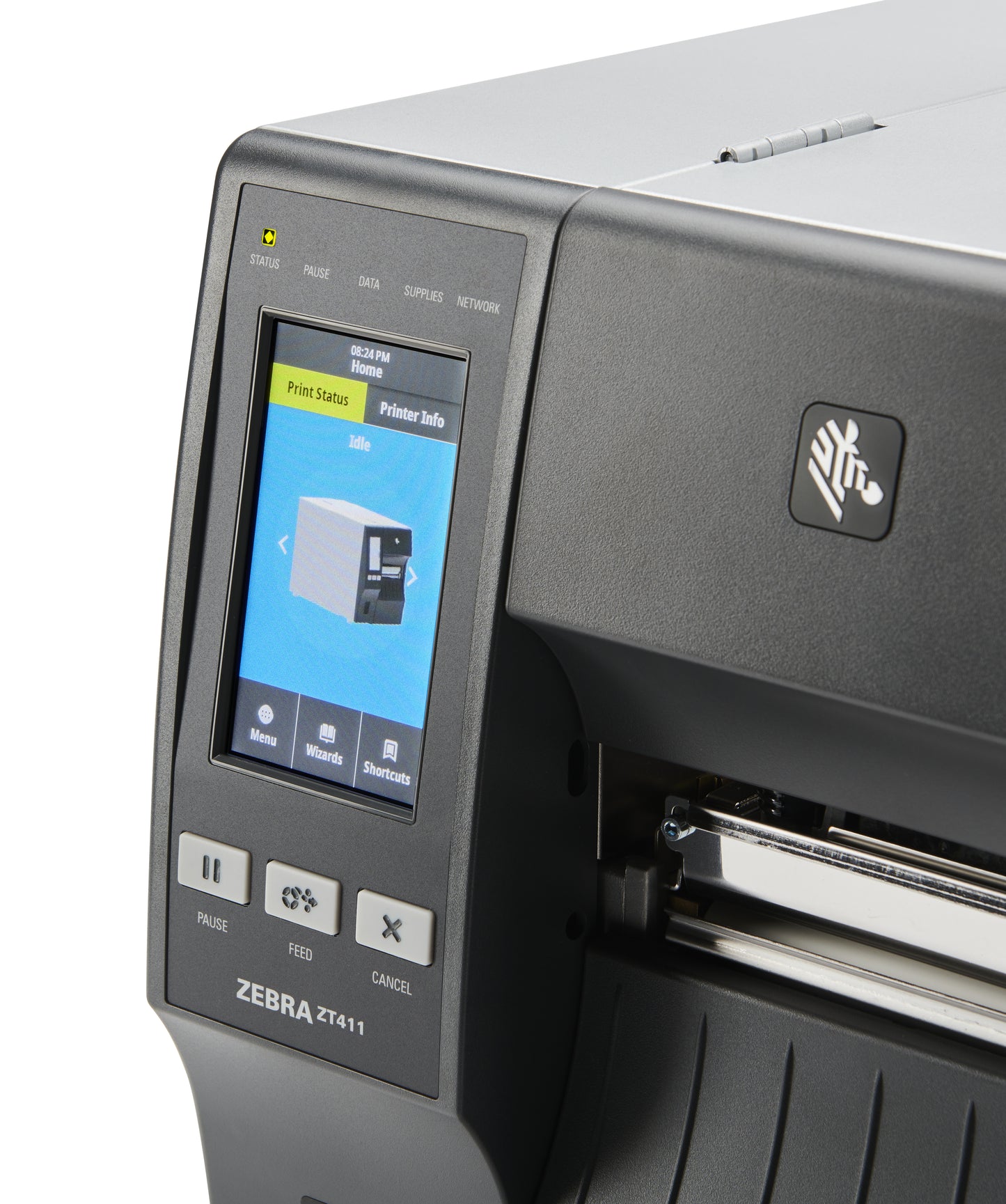 ZEBRA ZT411 TT Printer 203 dpi US Cord Serial USB 10/100 Ethernet Bluetooth 4.1/MFi USB Host EZPL Guatemala